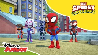 🦸 Praca zespołowa | Spidey i Super-Kumple | Disney Junior Polska