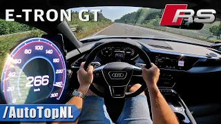 AUDI RS E-TRON GT | TOP SPEED on AUTOBAHN [NO SPEED LIMIT] by AutoTopNL