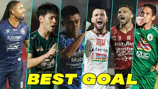 Top 30 Gol Terbaik Liga 1 Indonesia BRI 2021 Paruh Musim