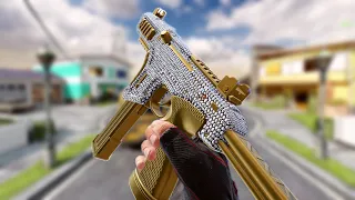 Diamond on the Epic TEC-9 looks perfect