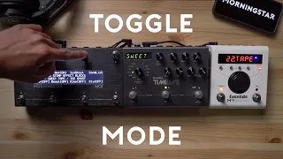 Using Toggle Mode on your Morningstar MIDI Controller