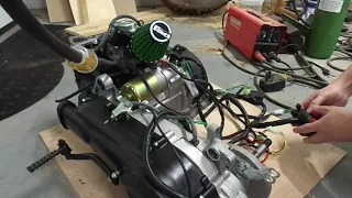 150CC GY6 engine first start