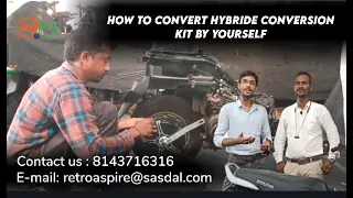 How to convert Hybrid conversion kit by yourself....//