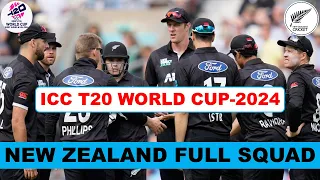 ICC T20 World Cup 2024 New Zealand Full Squad || New Zealand Playing 11 || New Zealand All Matches