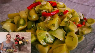 Закуска из зеленых помидоров с красным перцем. ВКУСНЕЙШАЯ Праздничная Закуска