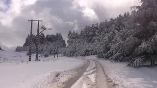 Ifrane morocco snow/neige 2020