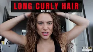 LONG CURLY HAIR Routine II MONICA GOLD