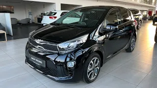 Kia Picanto 2022 [1.2 84KM 5MT] wersja L BusinessLine | kolor AURORA BLACK | Prezentacja PL | 4K