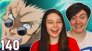 LEORIO PUNCHES GING!!! | Hunter X Hunter Ep 140 REACTION & REVIEW!!