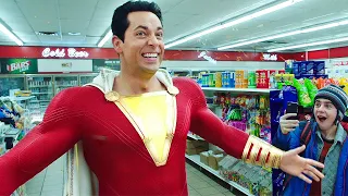 "I'm Bulletproof" - Store Robbery Scene - Shazam! (2019) Movie Clip HD