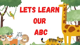 Lets Learn Our ABC (Part 1) | Nursery Rhymes | Zoo Zoo Land Ep-2 | Kids cartoon