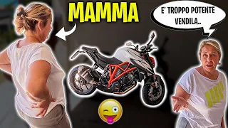 REAZIONE DI MIA MAMMA E DELLA MIA RAGAZZA ALLA MOTO NUOVA