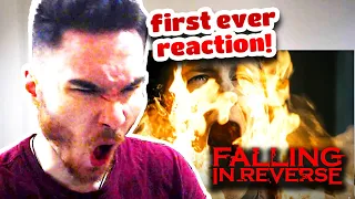 DID NOT EXPECT THAT! | Metal Artist reacts to Falling In Reverse "Watch The World Burn"