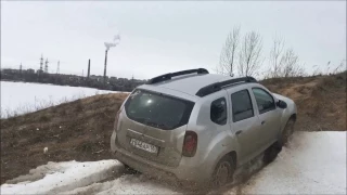 Hyundai Santa Fe Vs Renault Duster,Off Road " Sand and snow"