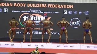 Mr.India bodybuilding championship 2018 +100 category