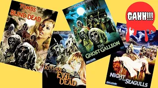 The Blind Dead collection | film series review 💀
