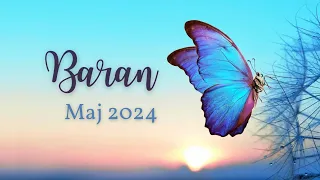 Baran ♈ Maj 2024 🦋 Jesteś gotów na spełnienie swoich marzeń?... To super, bo właśnie nadchodzi ✨🦋✨