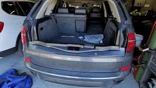 Easy Fix for rattling or popping X5 rear hatch tailgate 2013 E70