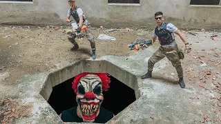 Superheroes Nerf: SWAT  X-Shot Nerf Guns Fight Against Criminal Group Killer Clown + More Stories