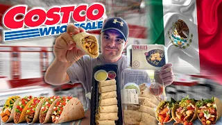 PROBANDO TODOS LOS TACOS Y QUESADILLAS del RESTAURANTE COSTCO 🌮🇲🇽 *COMIDA RÁPIDA de SUPERMERCADO*