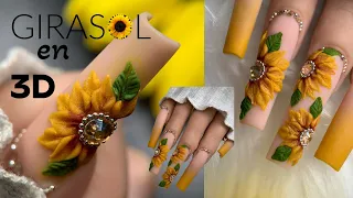 Girasol 3D 🌻 paso a paso