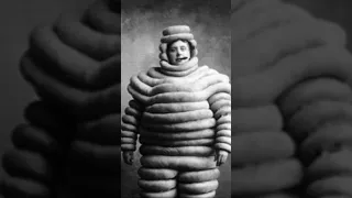 The symbol of the Michelin company is the tire man Mr. Michelin (Bibendum) #shorts