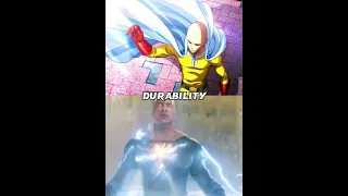 Black Adam Vs Saitama