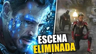 ¡BRUTAL! Por este motivo eliminaron la escena dónde Tony Stark muere