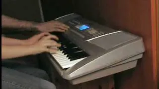 My SON 10y plays 4 hands with me LIVE on Keyboard