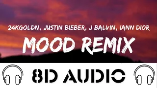 24kGoldn, Justin Bieber, J Balvin, iann dior – Mood (8D AUDIO) (Remix)