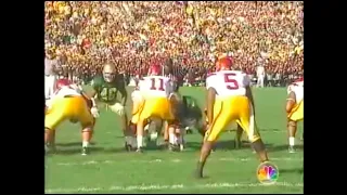 Reggie Bush Highlights | #1 USC vs #9 Notre Dame -- 2005