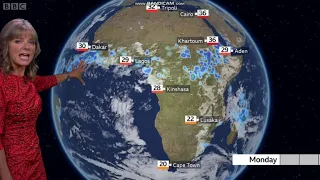 Louise Lear BBC World weather July 26th 2020 High Quality