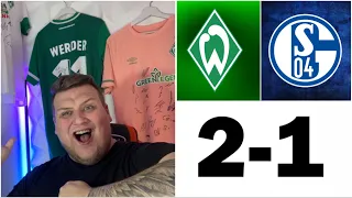 SV Werder Bremen - FC Schalke / 2-1 Weiser zaubert im Weserstadion! Füllkrug trifft !