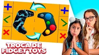 TROCAS DE FIDGET TOYS COM MARIA CLARA E JP I TROCANDO FIDGET TOYS - ft: @FamiliaMariaClaraeJP