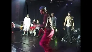 The Legendary & Charismatic B-Boy Simhamed On Stage At The Battle Time (1999)
