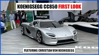 Koenigsegg CC850 First Look with Christian Von Koenigsegg | Cars and Culture on the Road Ep. 7