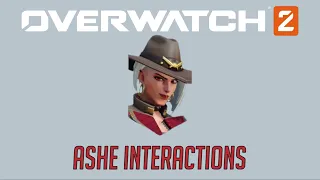 Overwatch 2 Second Closed Beta - Ashe Interactions + Hero Specific Eliminations