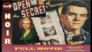 Classic Film-Noir | Open Secret (1948) | Full Movie | John Ireland | Jane Randolph | Sheldon Leonard