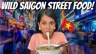 VIETNAM'S BEST STREET FOOD TOUR 🇻🇳 SAIGON IS WILD! (on motorbikes)