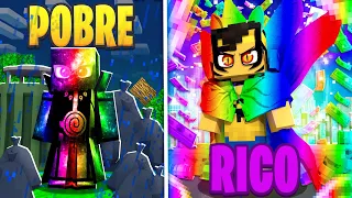 RICO VS POBRE DO MODO BARION RAINBOW no Minecraft