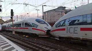 2x ICE3 ICE 725 Frankfurt (M)HBF- München HBF