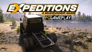 Expeditions: A MudRunner Game Gameplay (PC)