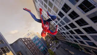 Marvel's Spider-Man 2 Stylish Peter Swinging Gameplay
