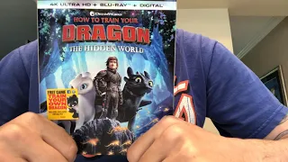 How To Train Your Dragon The Hidden World 4K Ultra HD Blu-Ray Unboxing