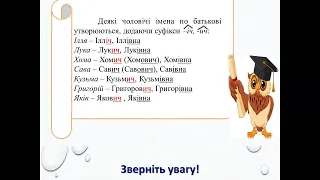 Написання й відмінювання чоловічих і жіночих прізвищ, імен по батькові