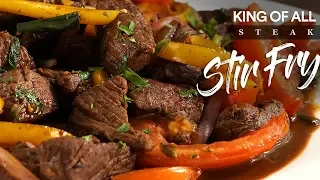 LOMO SALTADO, KING of all STEAK Stir-Fry  | Guga Foods