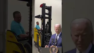 JOE BIDEN? #joebiden #zerotosixty #forkliftoperator