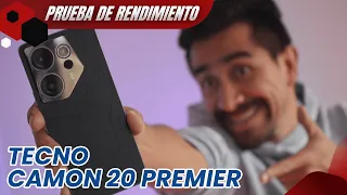 TECNO CAMON 20 PREMIER: Prueba de rendimiento en español