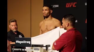 UFC 216 official weigh-in