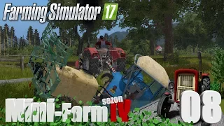 Farming Simulator 17 Mini-Farm #8 - "Wałów zgrabywanie i sąsiada z rowu wyciąganie"